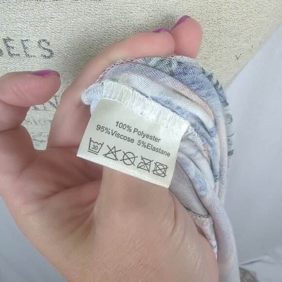 Sao Paolo Paisley Dress 8 Medium Orange Midi - Picture 11 of 11